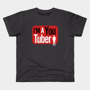 I'm a Youtuber for men Kids T-Shirt